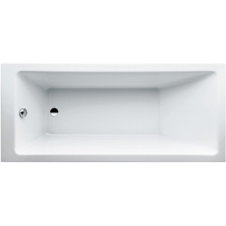 Baignoire à encastrer LAUFEN PRO 1695 x 755 mm blanc LAUFEN
