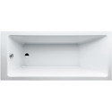 Baignoire à encastrer LAUFEN PRO 1695 x 755 mm blanc LAUFEN