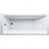 Baignoire à encastrer LAUFEN PRO 1695 x 755 mm blanc LAUFEN
