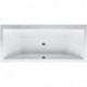 Baignoire à encastrer LAUFEN PRO 1795 x 800 mm blanc LAUFEN