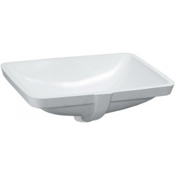 Lavabo à encastrer LAUFEN PRO A 490 x 360 mm, avec trop-plein, sans robinetterie loc blanc LAUFEN