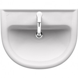 Lavabo LAUFEN PRO B avec trop-plein, version 1 trou robinet 550 x 440 mm blanc LAUFEN