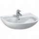 Lavabo LAUFEN PRO B avec trop-plein, 1 trou pour robinetterie 600 x 480 mm blanc LAUFEN