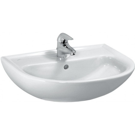 Lavabo LAUFEN PRO B avec trop-plein, 1 trou pour robinet 650 x 500 mm blanc LAUFEN