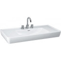 LAUFEN PRO A vasque 1050 x 480 mm, avec trop-plein 1 trou de robinetterie, blanc LAUFEN