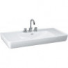 LAUFEN PRO A vasque 1050 x 480 mm, avec trop-plein 1 trou de robinetterie, blanc LAUFEN