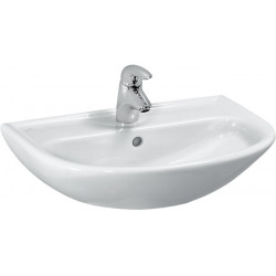Lavabo LAUFEN PRO C avec trop-plein, version 1 trou pour robinet 550 x 400 mm blanc LAUFEN