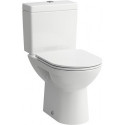 WC sur pied combiné LAUFEN PRO à fond creux, sortie 6 litres à l'intérieur vertical blanc LAUFEN