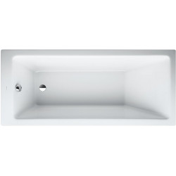 Baignoire à encastrer LAUFEN PRO 1595 x 705 mm blanc LAUFEN