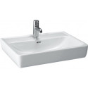 Vasque à poser LAUFEN PRO A avec trop-plein, version 1 trou pour robinet 550 x 480 mm blanc LAUFEN
