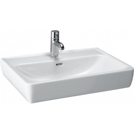 Vasque à poser LAUFEN PRO A avec trop-plein, version 1 trou pour robinet 550 x 480 mm blanc LAUFEN