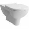 WC suspendu LAUFEN PRO LIBERTY à fond plat, saillie 700 mm, 6 litres blanc LAUFEN