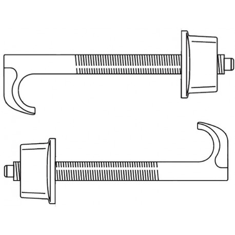 Kit de montage pour Kartell 812331/2 LAUFEN