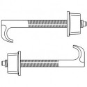 Kit de montage pour Kartell 812331/2 LAUFEN
