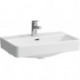 Vasque à poser LAUFEN PRO S 600 x 380 mm, compact avec trop-plein, 1 trou de robinetterie design blanc LAUFEN