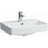 LAUFEN PRO S lavabo 550 x 380 mm, compact avec trop-plein, sans trou de robinetterie blanc LAUFEN
