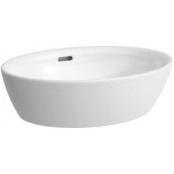 Vasque pour lavabo LAUFEN PRO L 520 x 390 mm avec trop-plein, sans trou pour robinetterie blanc LAUFEN