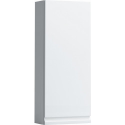 Élément mural LAUFEN PRO small, 350 x 850 x 180 mm charnière à droite, blanc mat LAUFEN