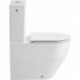 Combinaison WC sur pied LAUFEN PRO, adossée au mur, 4,5 / 6 litres blanc LAUFEN