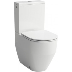LAUFEN PRO WC sur pied combiné, adossé au mur, 4,5 / 6 litres blanc LCC LAUFEN