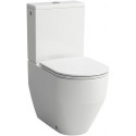 LAUFEN PRO WC sur pied combiné, adossé au mur, 4,5 / 6 litres blanc LCC LAUFEN