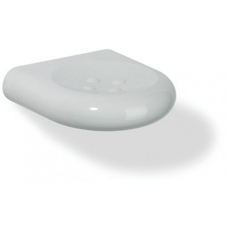 Porte-savon Hewi SERIE 477 avec boutons B 97mm H 2.5cm T 100 gris antracite