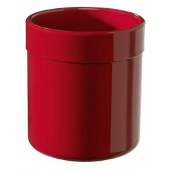 Mug SERIE 477 à fond plat rouge rubi