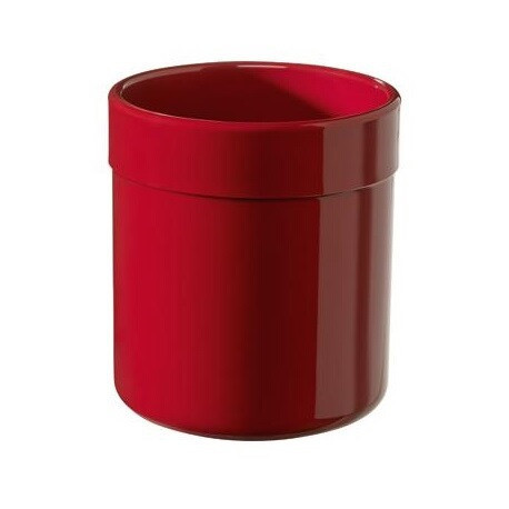 Mug SERIE 477 à fond plat rouge rubi