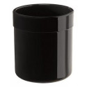 Mug SERIE 477 à fond plat noir profond