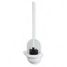 Ensemble de brosse de toilette Hewi SERIE 477 transp. plastique matt blanc gris clair