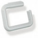 Porte papier toilette SERIE 477 Protection antivol pour rouleau de papier gris clair