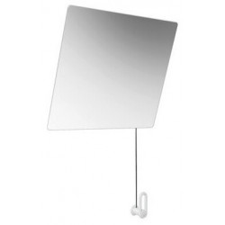 Miroir inclinable SERIE 801 600mm large. 540mm haut noir profond
