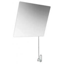 Miroir inclinable SERIE 801 600mm large. 540mm haut gris clair