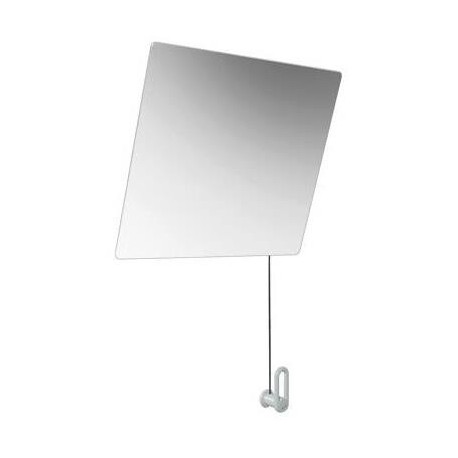 Miroir inclinable SERIE 801 600mm large. 540mm haut gris clair
