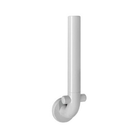 Porte-rouleau papier WC SERIE 801 n dessus courbé 2 rouleau 258mm blanc pur