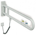 Rail support articulé version SERIE 801 orientable,/FKT jaune 700mm noir profond