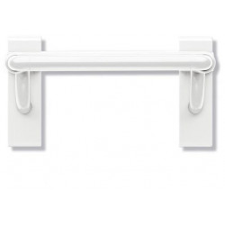 Siège rabattable SERIE 801 448x428mm. assise 60mm blanc pur