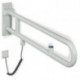 Rail support articulé version SERIE 801 rougeatif Bouton 700mm bleu acier