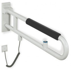 Rail support articulé version SERIE 801 orientable,taste Polster 700mm gris antracite