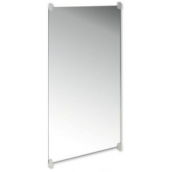 Miroir mural SERIE 801 avec support rouge rubi