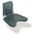 Siège rabattable Basic LifeSystem gris anthracite