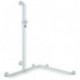 Main courante de douche Hewi SERIE 801 perpendiculaire 110cm wa je 762mm gris anthracite