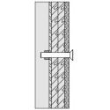 Matériel de fixation 801/805 Siège rabattable Mur léger integr. Stahlpl.