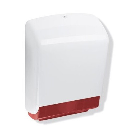 Distributeur de serviettes en papier SERIE 477 ca. 450 feuilles rouge rubi