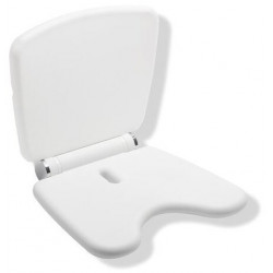 Siège rabattable Komfort LifeSystem White Edition blanc pur