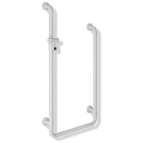 Main courante de douche Hewi SERIE 801 U-Form rouge rubi