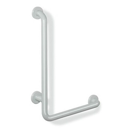 Poignée coudée de soutien SERIE 801 500mm. perpendiculaire 750mm bleu acier