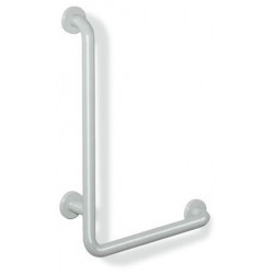 Poignée coudée de soutien SERIE 801 500mm perpendiculaire 750mm gris anthracite