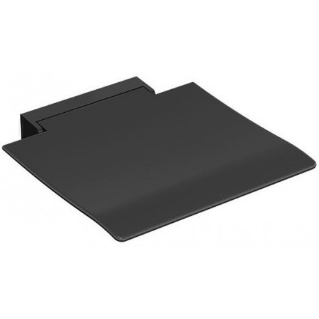 Siège rabattable 450 support mural blanc pulverb. Sitz gris anthrasite