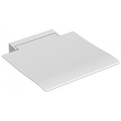 Siège rabattable 450 support mural blanc pulverb. Sitz blanc